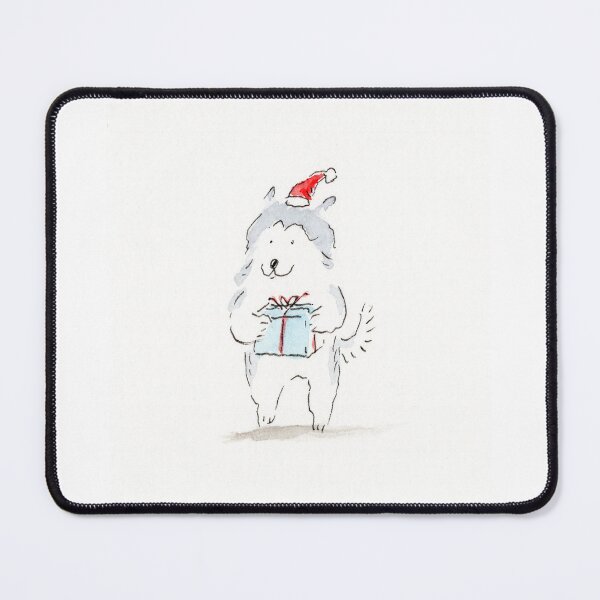 Item preview, Cute Christmas Dog Sticker designed and sold by huangtingart.