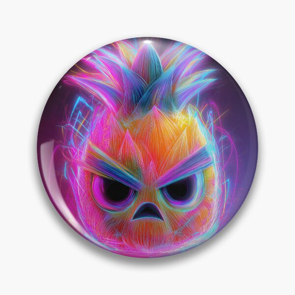 Item preview, Grumpy Psychedelic Pineapple designed and sold by SQSHD-Pineapple.
