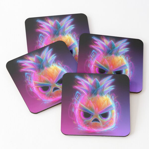 Item preview, Grumpy Psychedelic Pineapple designed and sold by SQSHD-Pineapple.