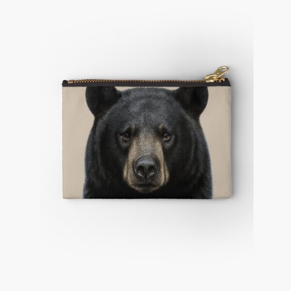 Item preview, Black Bear Face – Realistic Wildlife Portrait Illustration designed and sold by BROHLine Studio.