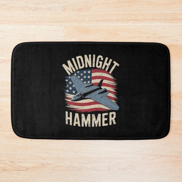 Item preview, Midnight Hammer B-2 Stealth Jet Operation USA Flag  designed and sold by RuthGAArt.