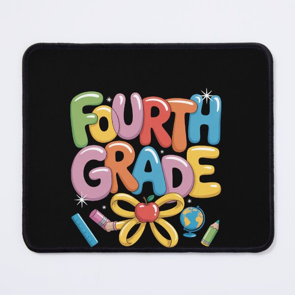 Item preview, Fourth Grade Pencil Bow Back To School Teacher designed and sold by HeinzanoWeno.