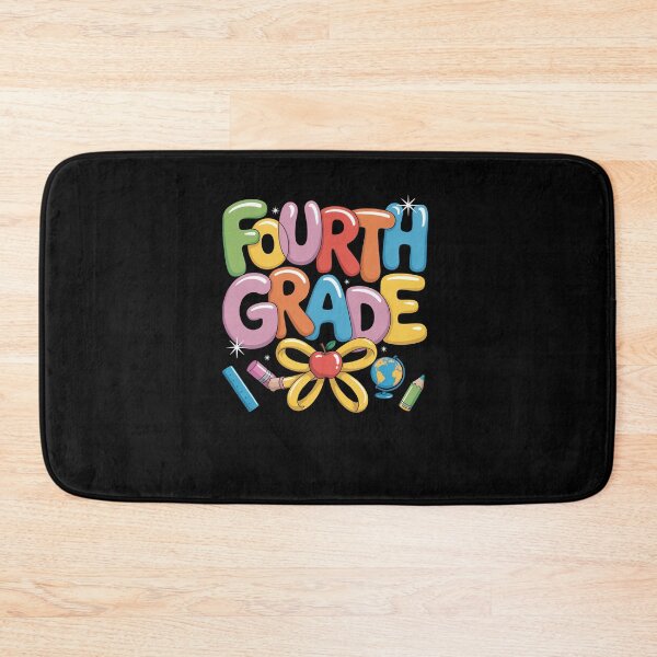 Item preview, Fourth Grade Pencil Bow Back To School Teacher  designed and sold by HeinzanoWeno.