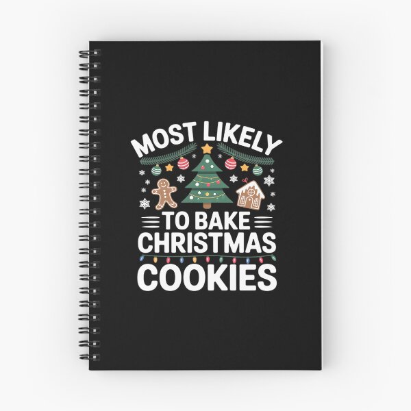 Item preview, Most Likely to Bake Christmas Cookies Family Matching Xmas3 designed and sold by AquaKiev.