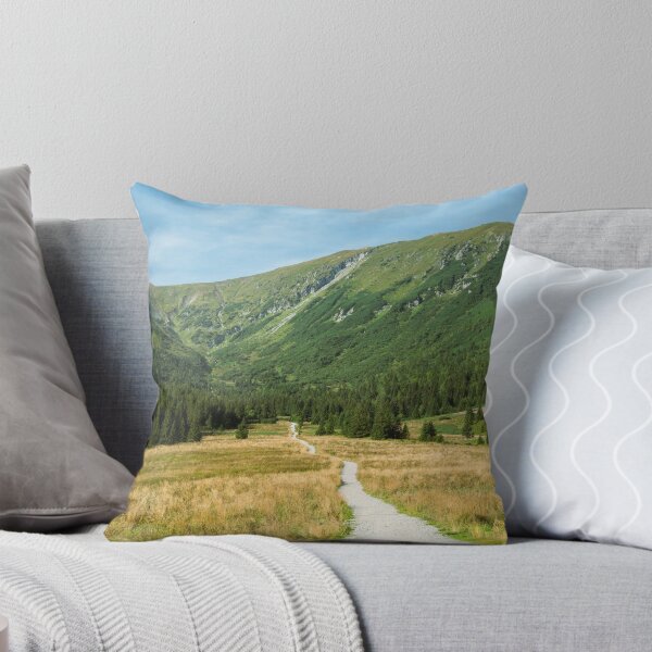 Item preview, Mountain Trail Leading Through Green Valley designed and sold by alicjamiekina.