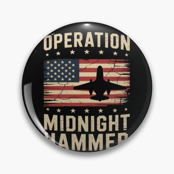 Item preview, Operation Midnight Hammer with American Flag  designed and sold by RuthGAArt.