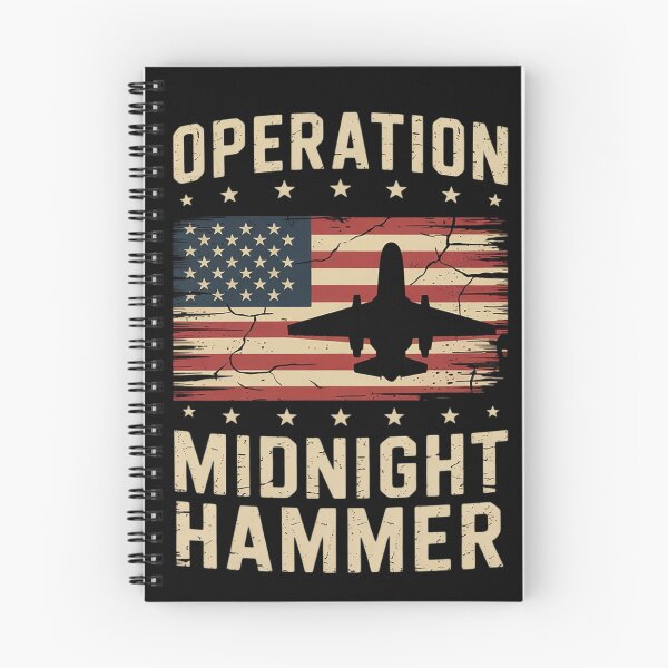 Item preview, Operation Midnight Hammer with American Flag  designed and sold by RuthGAArt.