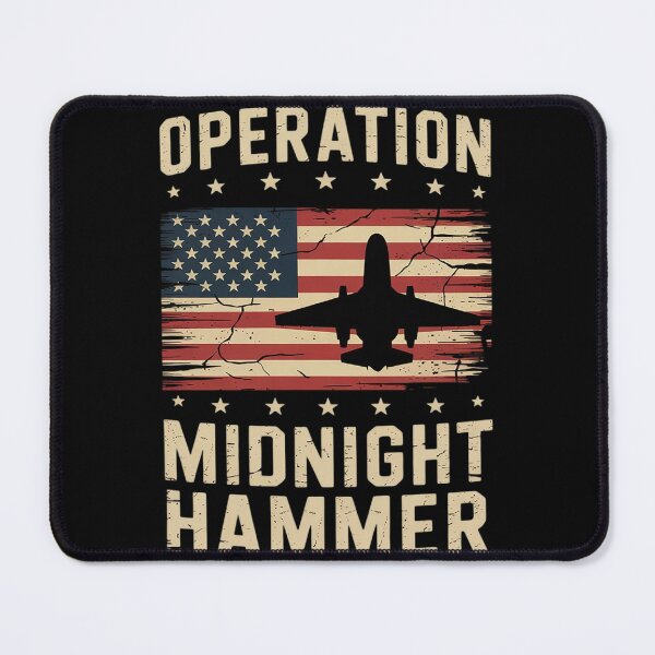 Item preview, Operation Midnight Hammer with American Flag  designed and sold by RuthGAArt.