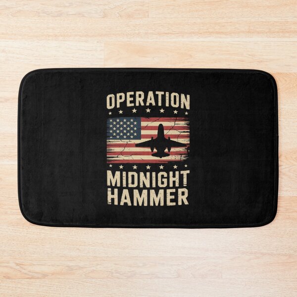 Item preview, Operation Midnight Hammer with American Flag  designed and sold by RuthGAArt.