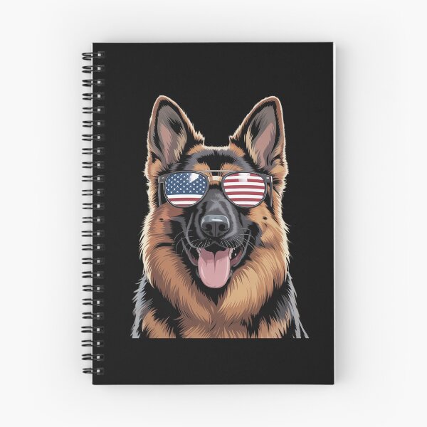 Item preview, German Shepherd Dog America Flag 4th of July USA Patriotic  designed and sold by MarryIsMonth.