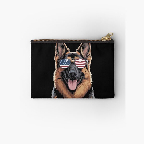 Item preview, German Shepherd Dog America Flag 4th of July USA Patriotic  designed and sold by MarryIsMonth.