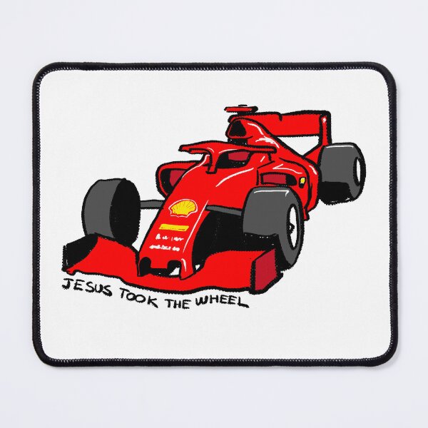 Item preview, Jesus Took the Wheel – Funny Christian Meme Sticker designed and sold by MilkaMillyBoo.