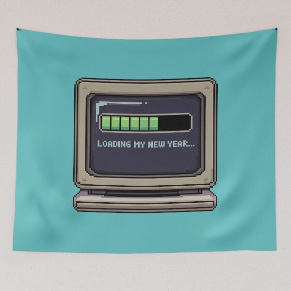 Item preview, Loading My New Year… designed and sold by DabrowskiDesign.