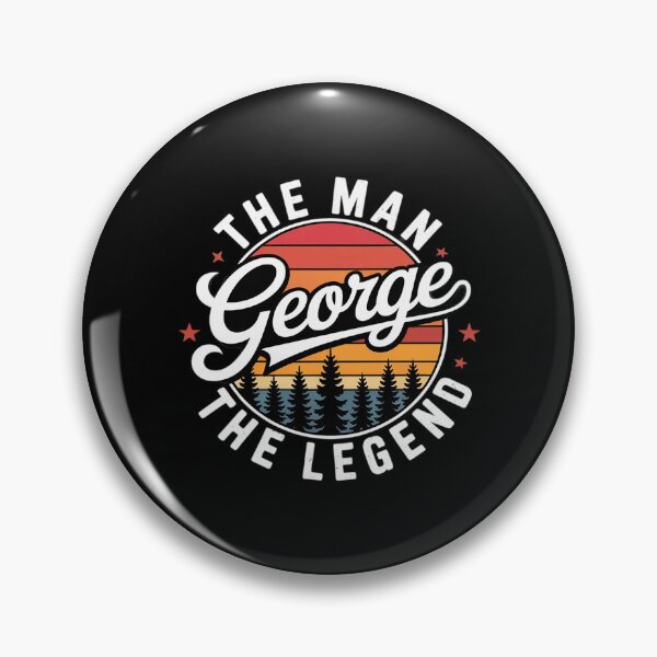 Item preview, George The Man The Myth The Legend Personalized Name  designed and sold by RoyTill0Art.