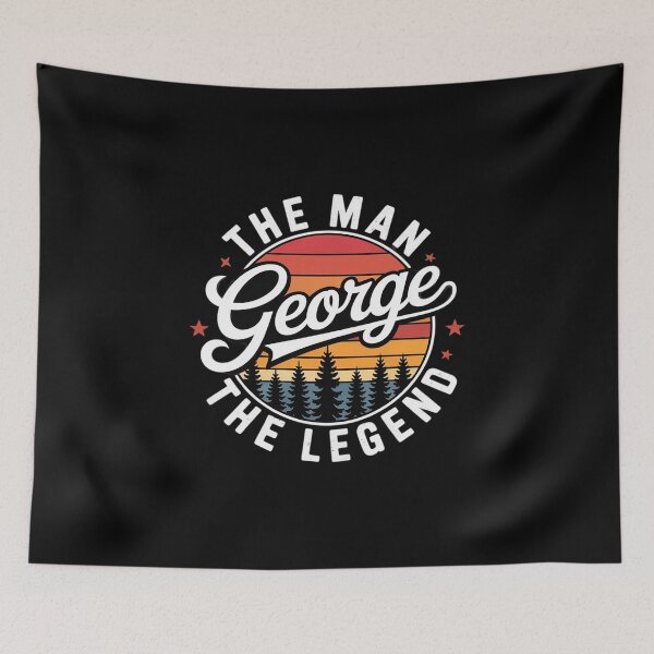 Item preview, George The Man The Myth The Legend Personalized Name  designed and sold by RoyTill0Art.