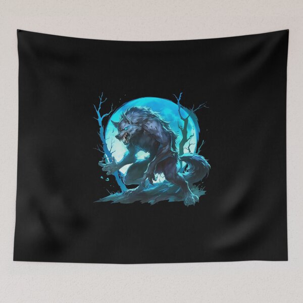 Item preview, Werewolf // wolves // Halloween // wolfman // haunted vibes // Wolf designed and sold by SMARTKIT  DESIGNAGENCY.