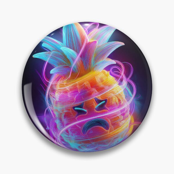 Item preview, Sad Psychedelic Pineapple designed and sold by SQSHD-Pineapple.