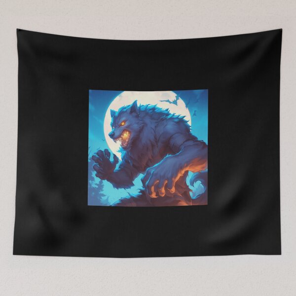 Item preview, Werewolf // wolves // Halloween // wolfman // haunted vibes // Wolf designed and sold by SMARTKIT  DESIGNAGENCY.