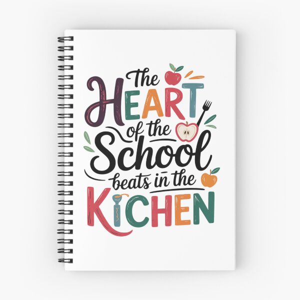Item preview, Heart of The School Beats in The Kitchen Lunch Lady Funny  designed and sold by RoyTill0Art.
