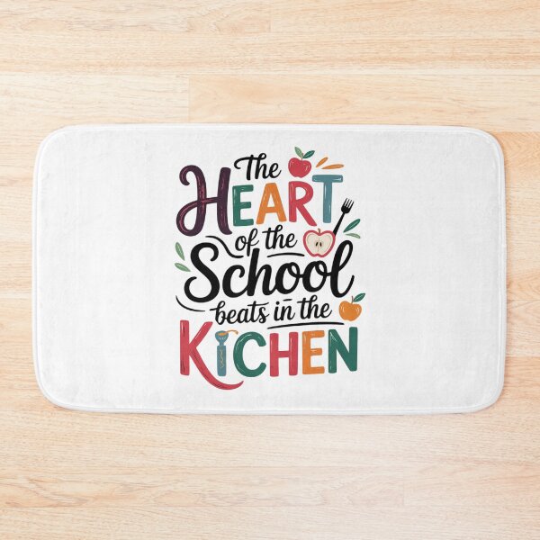 Item preview, Heart of The School Beats in The Kitchen Lunch Lady Funny  designed and sold by RoyTill0Art.