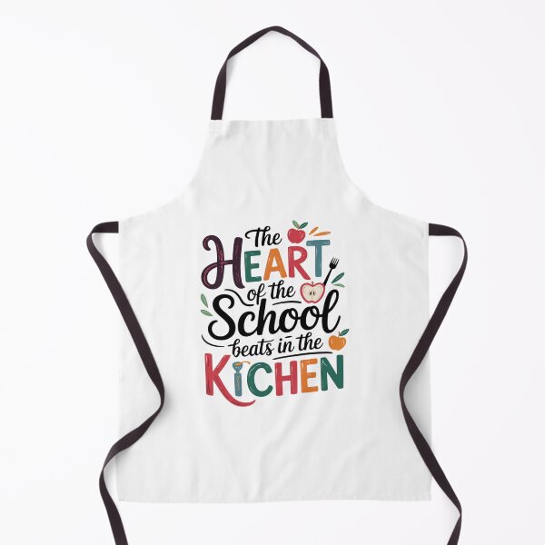 Item preview, Heart of The School Beats in The Kitchen Lunch Lady Funny designed and sold by RoyTill0Art.
