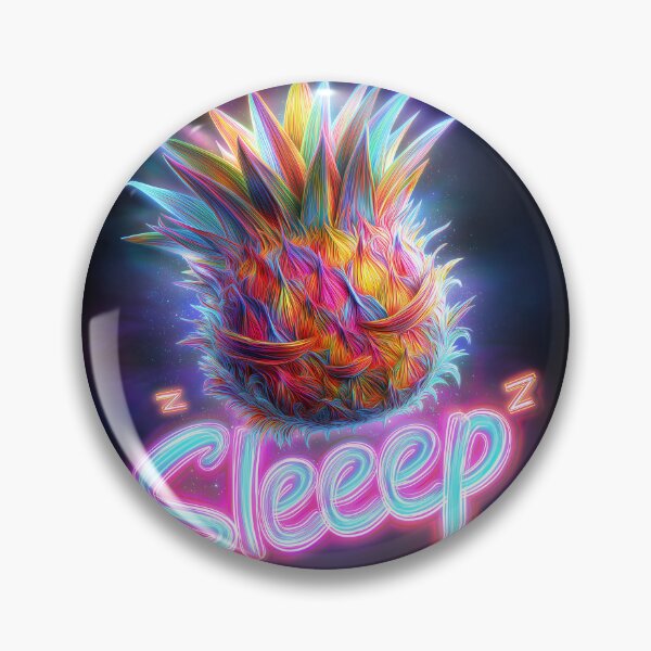 Item preview, Sleepy Psychedelic Pineapple designed and sold by SQSHD-Pineapple.