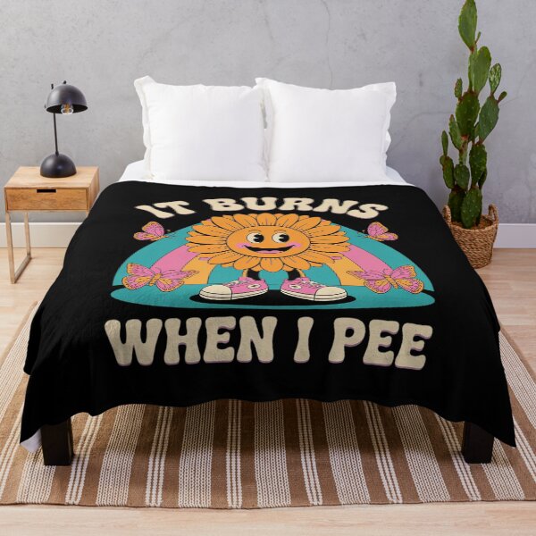 Item preview, It Burns When I Pee Funny Sarcastic Ironic Y2K Inappropriate4  designed and sold by RuthGAArt.