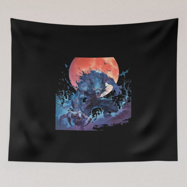 Item preview, Werewolf // wolves // Halloween // wolfman // haunted vibes // Wolf designed and sold by SMARTKIT  DESIGNAGENCY.
