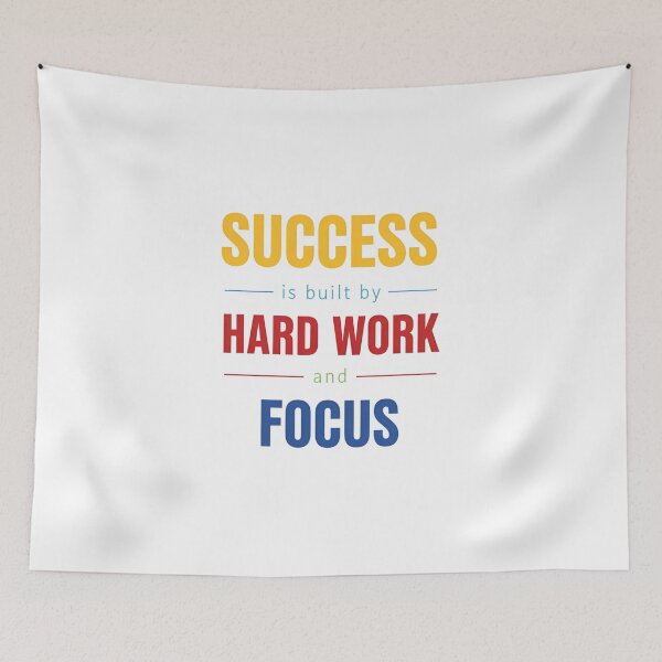 Item preview, Success Is Built by Hard Work Focus designed and sold by Next-level-arts.
