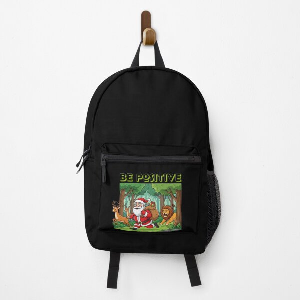 Item preview, Funny Be Positive Santa Cartoon Design designed and sold by Doblash.
