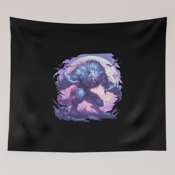 Item preview, Werewolf // wolves // Halloween // wolfman // haunted vibes // Wolf designed and sold by SMARTKIT  DESIGNAGENCY.