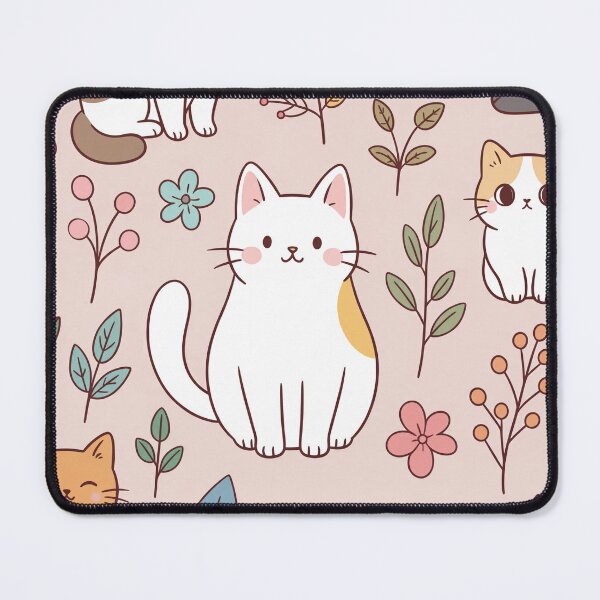 Item preview, Cute Cats & Botanicals designed and sold by AestheticLoverGirl.