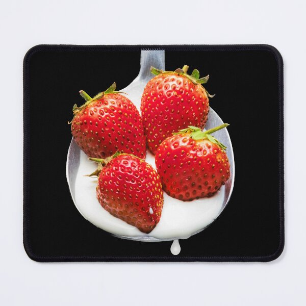 Item preview, Tasty tasty, red strawberries in a bed of Fresh Cream designed and sold by JonDelorme.