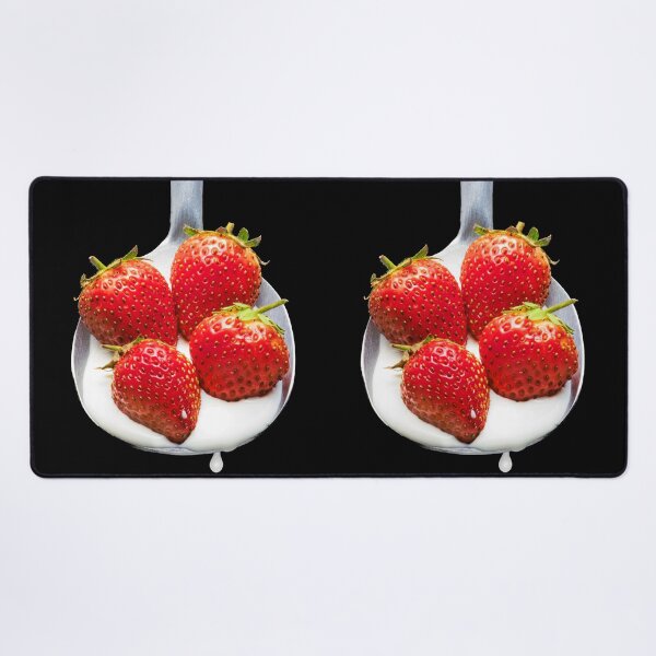 Item preview, Tasty tasty, red strawberries in a bed of Fresh Cream designed and sold by JonDelorme.