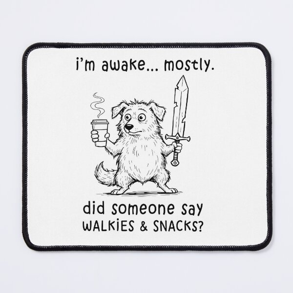 Item preview, Did Someone Say DnD, Kitties & Snacks? designed and sold by Senkov.