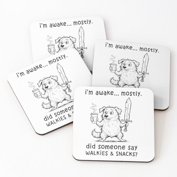 Item preview, Did Someone Say DnD, Kitties & Snacks? designed and sold by Senkov.