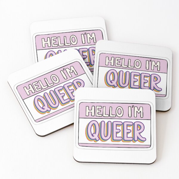 Item preview, Hello im Queer designed and sold by TheRedFoxes.