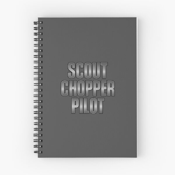 Item preview, Battlefield Game Inspired Scout Chopper Pilot Metallic Slogan designed and sold by Sellcooldesigns.