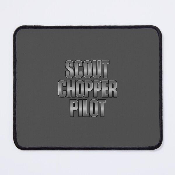 Item preview, Battlefield Game Inspired Scout Chopper Pilot Metallic Slogan designed and sold by Sellcooldesigns.