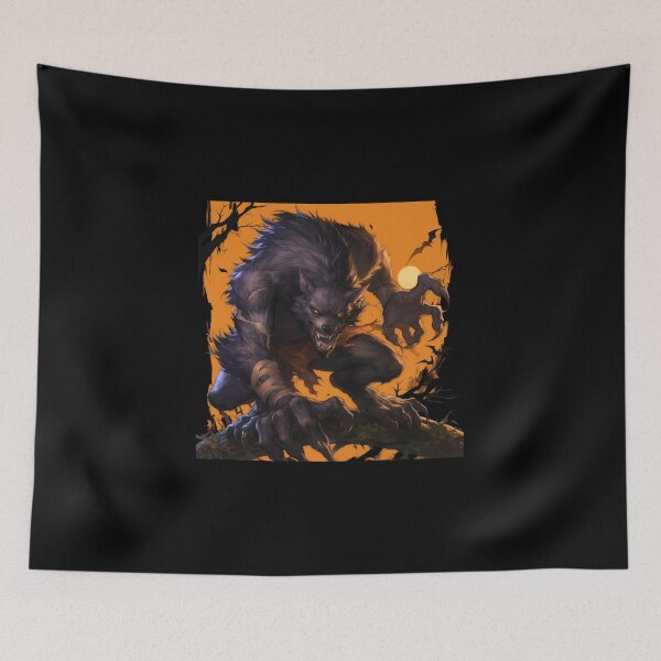 Item preview, Werewolf // wolves // Halloween // wolfman // haunted vibes // Wolf designed and sold by SMARTKIT  DESIGNAGENCY.