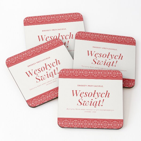 Item preview, Merry Christmas Poland Polish designed and sold by bialogartsy.