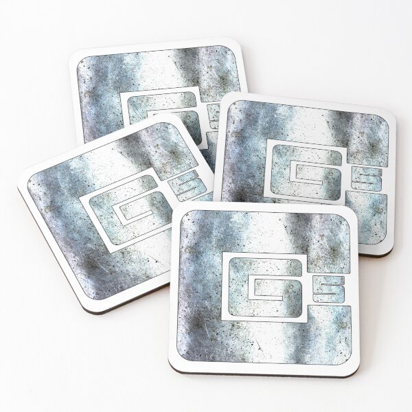 Item preview, cg5 steel metal grunge textured logo designed and sold by ramwebroom.