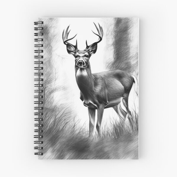 Item preview, Timid deer  designed and sold by Island Art Studios.