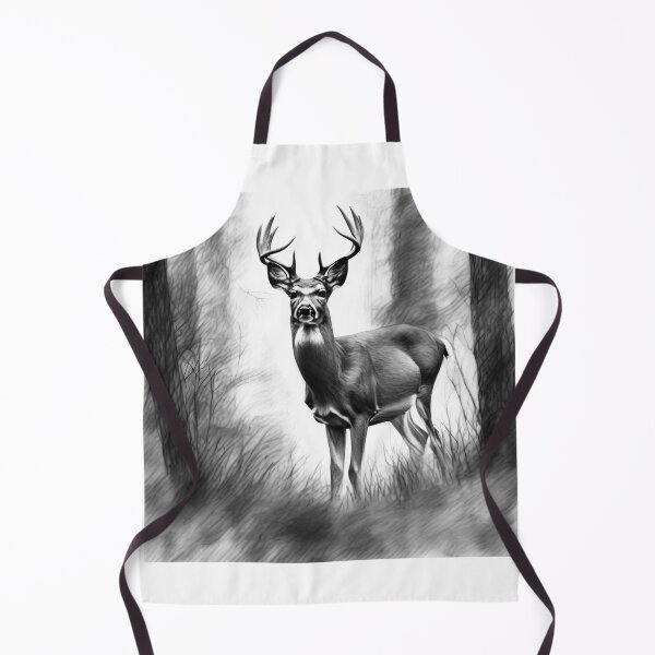 Item preview, Timid deer  designed and sold by Island Art Studios.