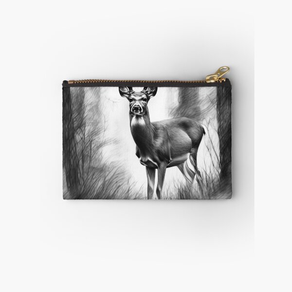 Item preview, Timid deer  designed and sold by Island Art Studios.
