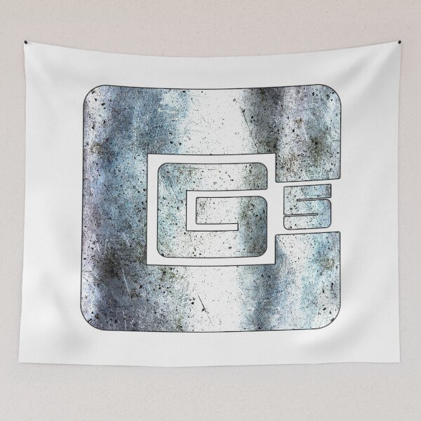 Item preview, cg5 steel metal grunge textured logo designed and sold by ramwebroom.