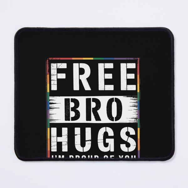 Item preview, Free Brother Hugs I'M Proud Of You Gay Pride Ally  designed and sold by HeinzanoWeno.