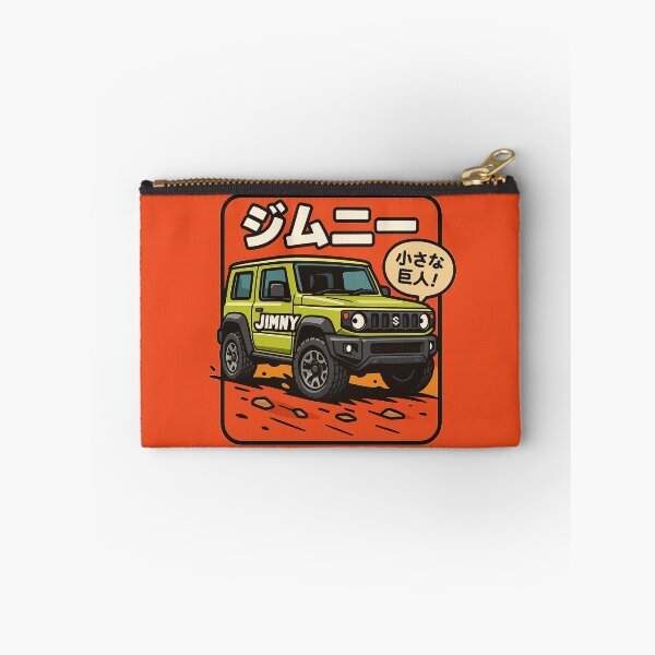 Item preview, Mini Adventure SUV Comic Style Artwork with Bold Colors and Japanese Text designed and sold by KrintoryTees.