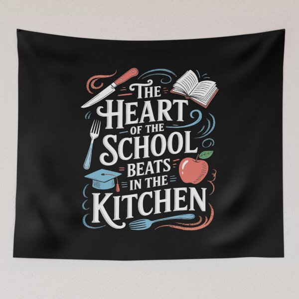 Item preview, Lunch Hero Squad a Chalkboard Cafeteria School lunch hero  designed and sold by RoyTill0Art.