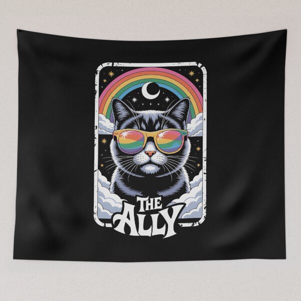 Item preview, Gay Pride Month Cat Lgbtq designed and sold by SiegridOffical.
